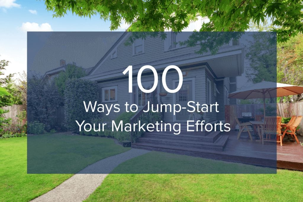 100 Real Estate Marketing Ideas Alexander Anderson Real Estate Group